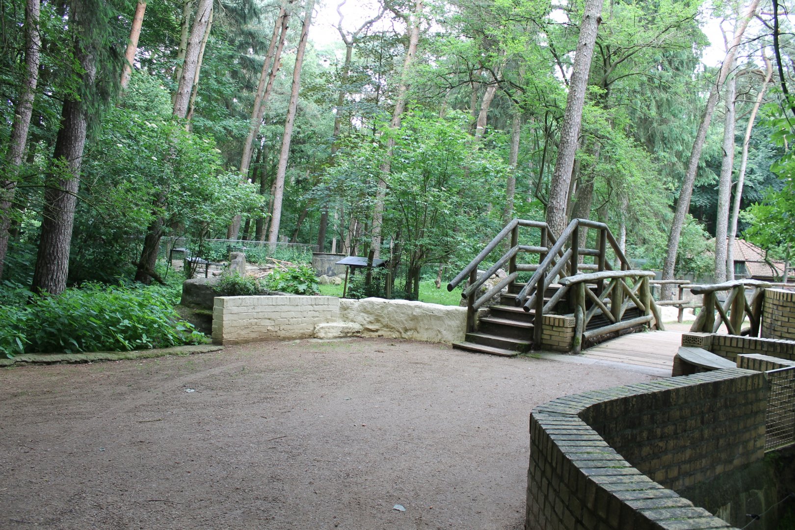 Bridge over Beaver-enclosure