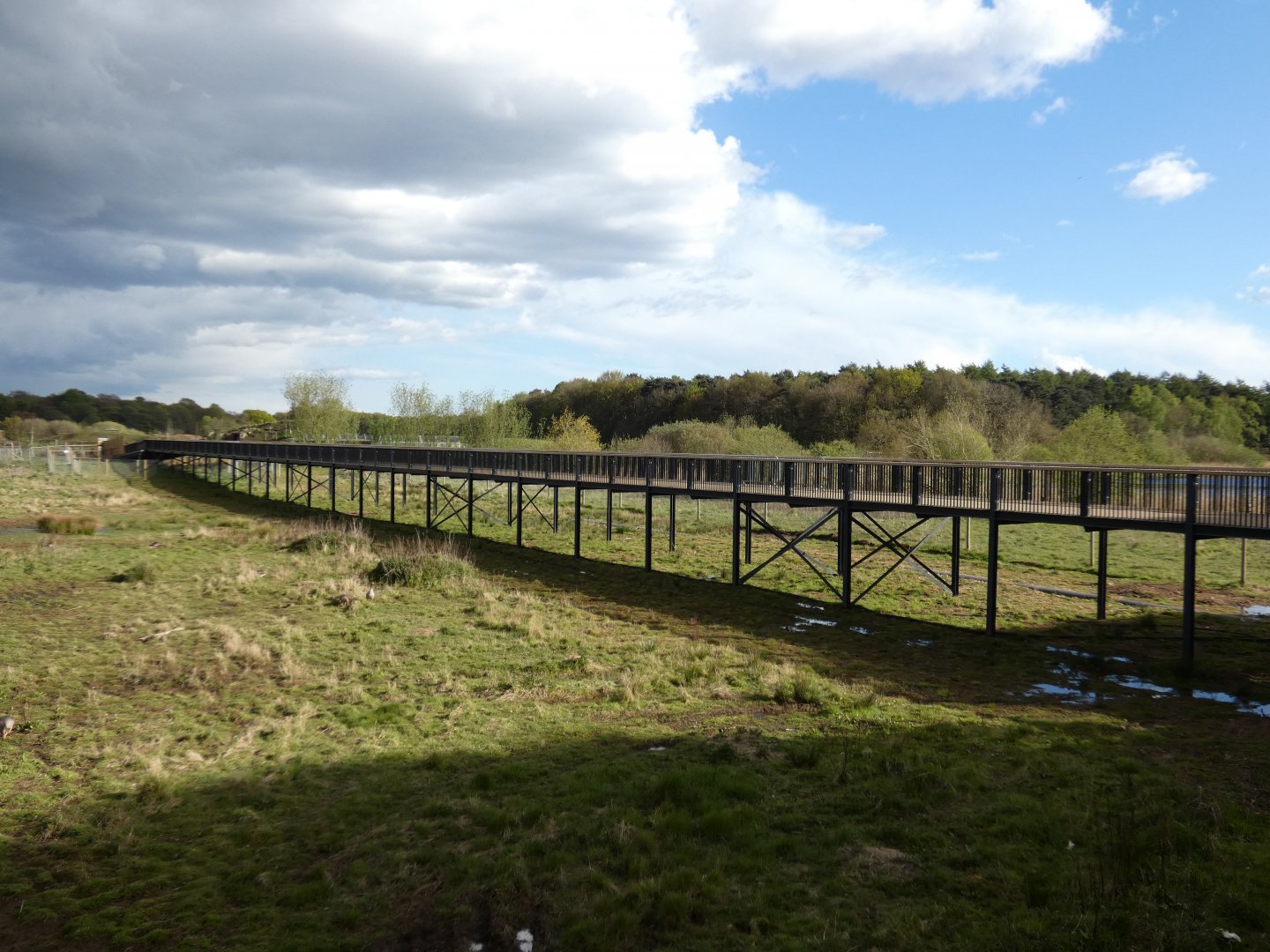 Bridge to extension area