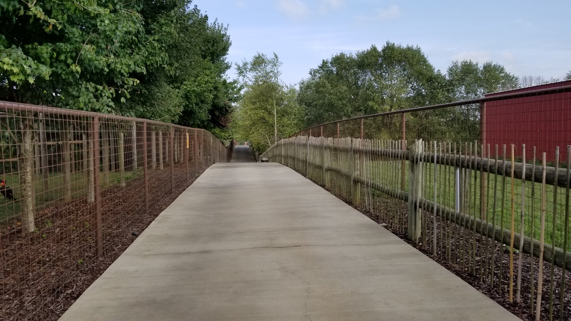 Brights Zoo - Continuation of path on left side