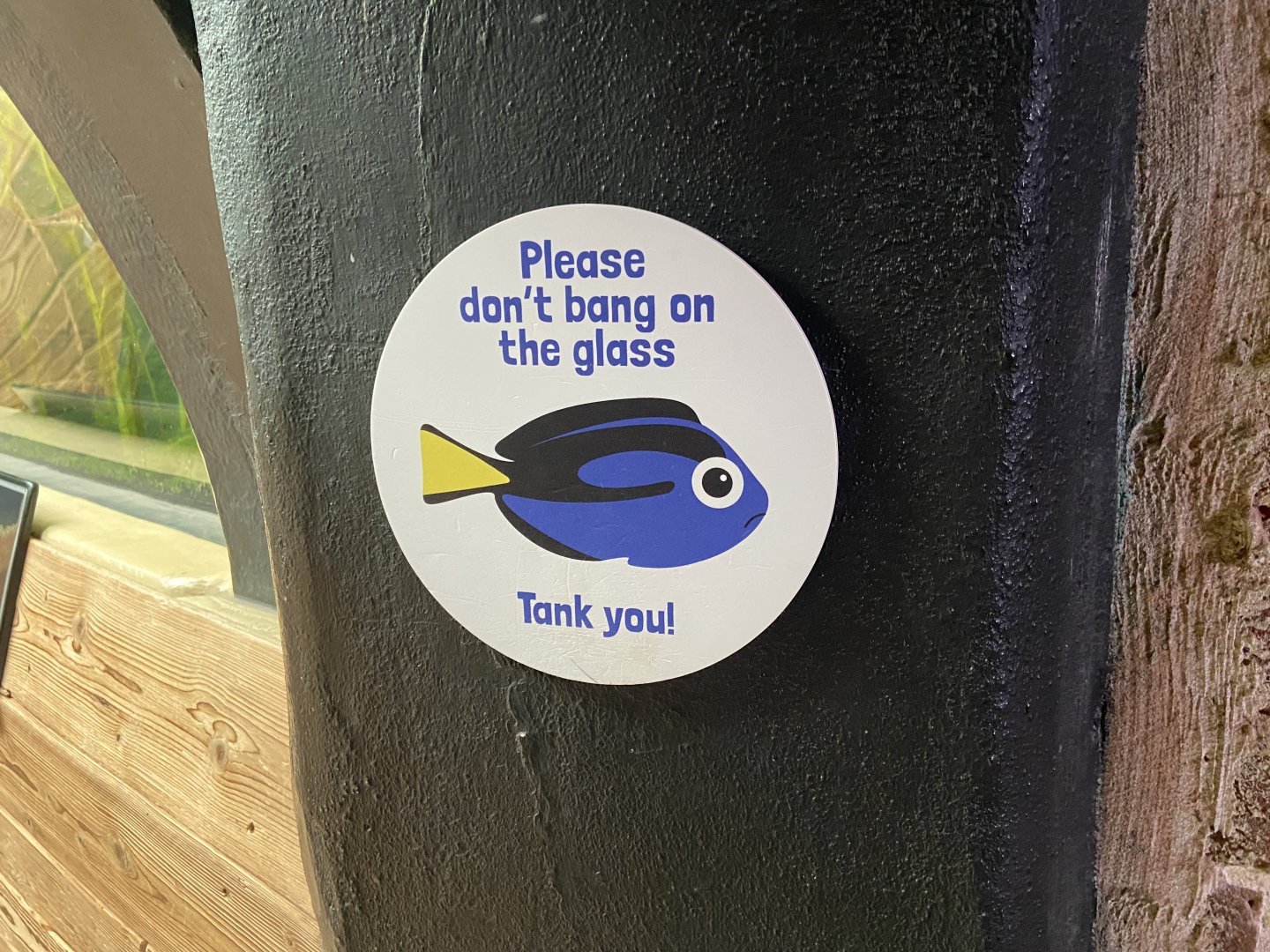 Bristol Zoo aquarium