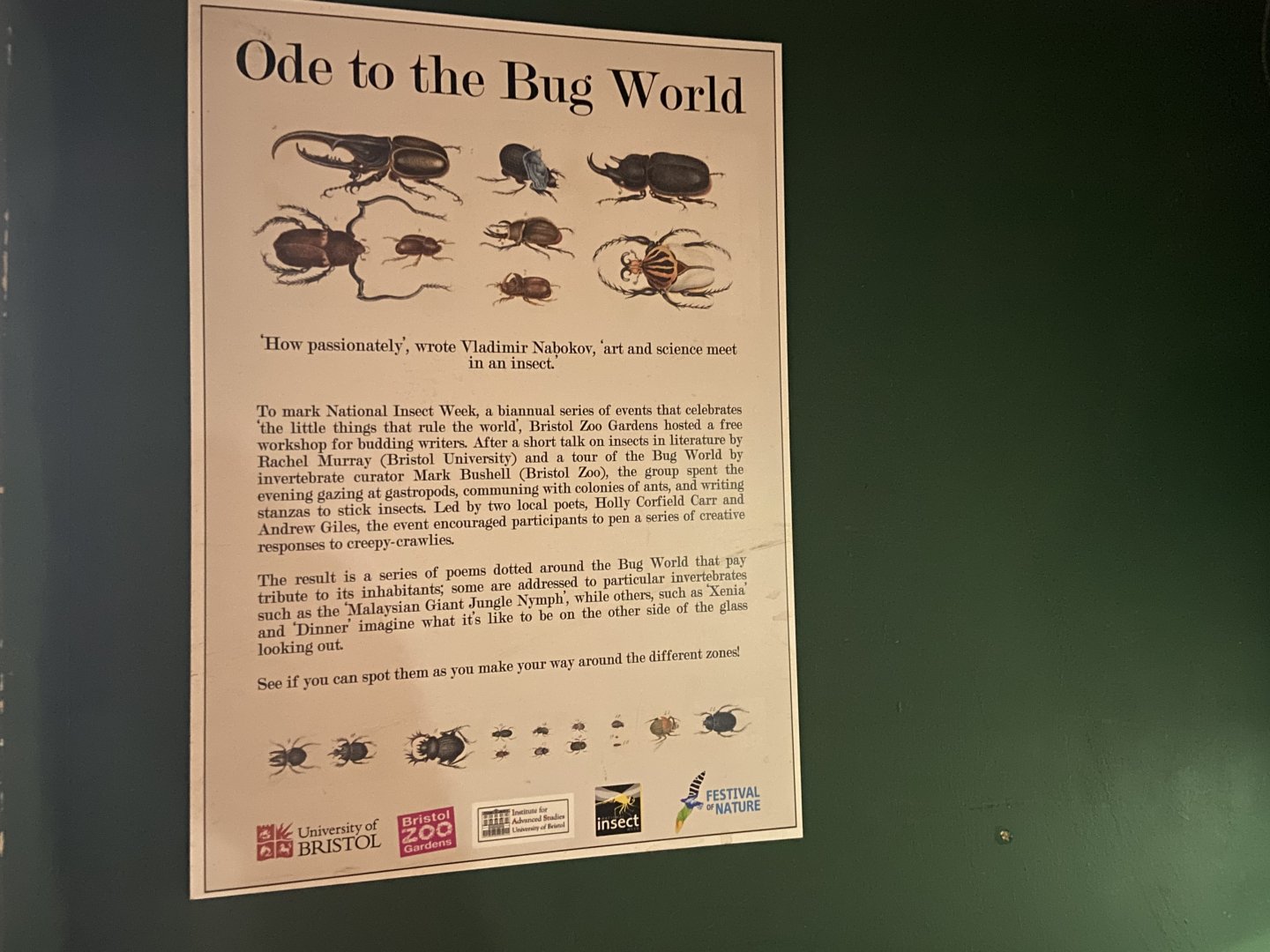 Bristol Zoo Bug World