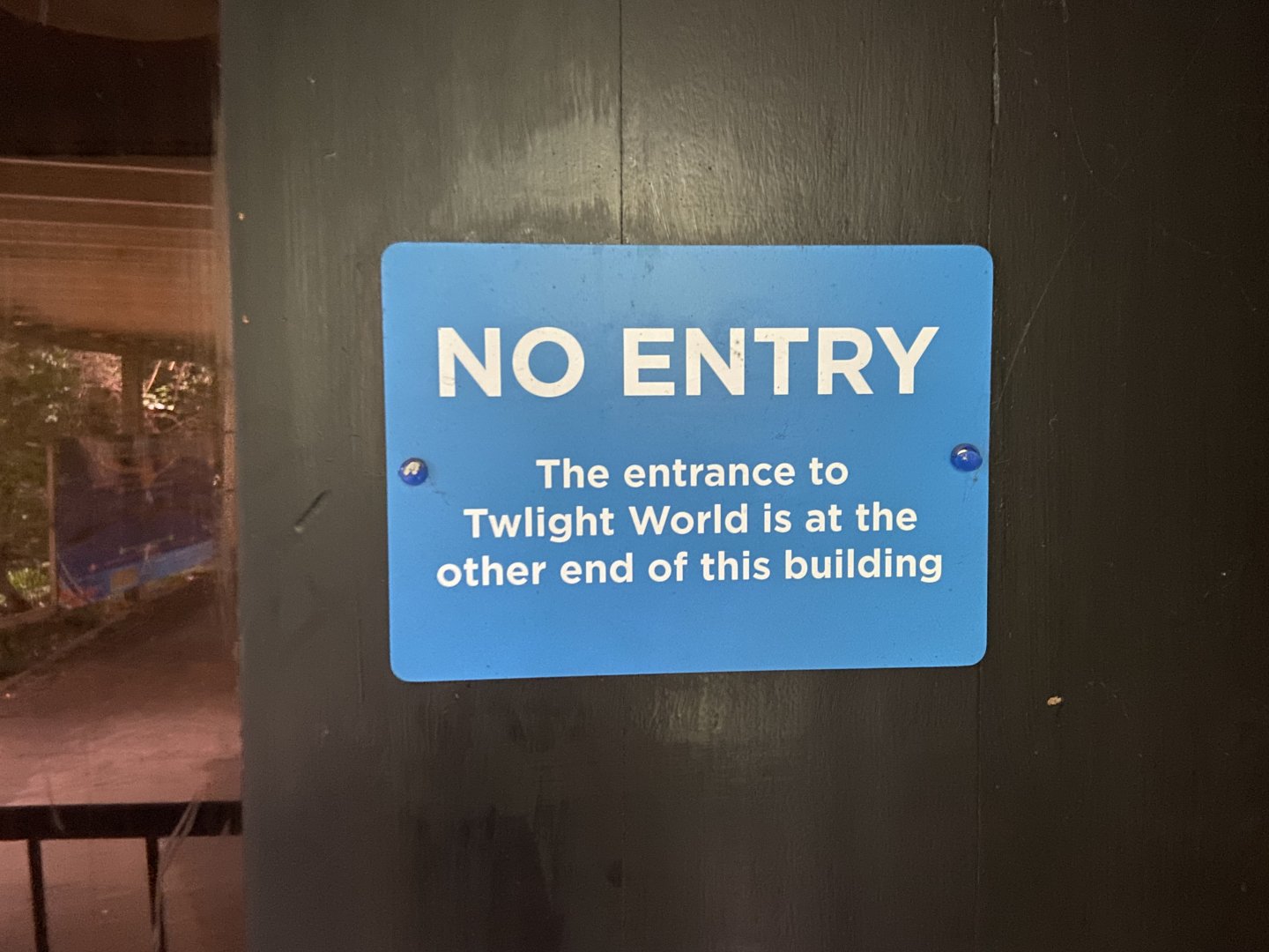 Bristol Zoo former Twilight World exit