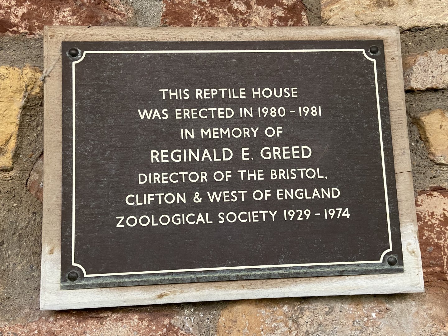 Bristol Zoo reptile house