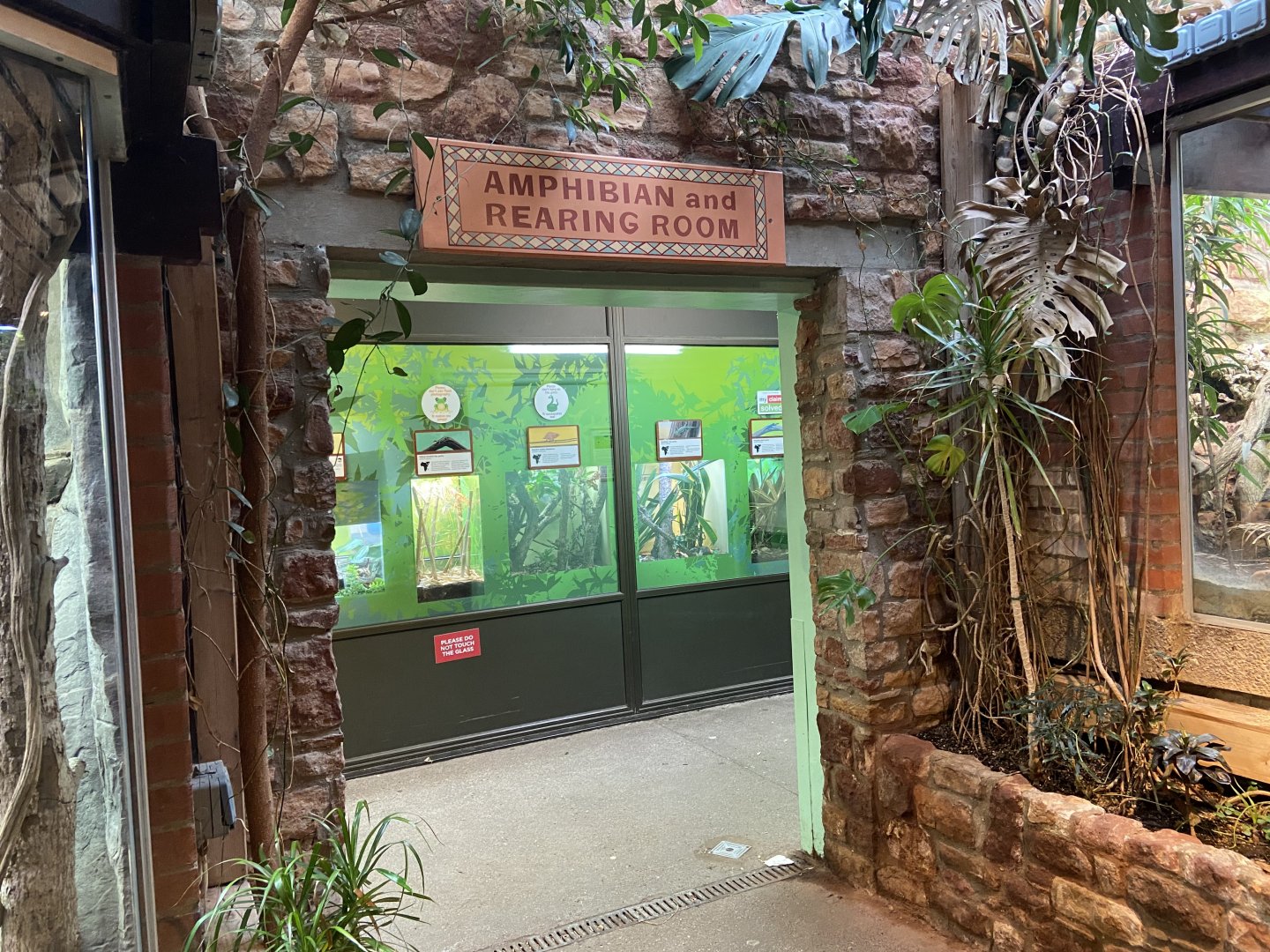 Bristol Zoo reptile house