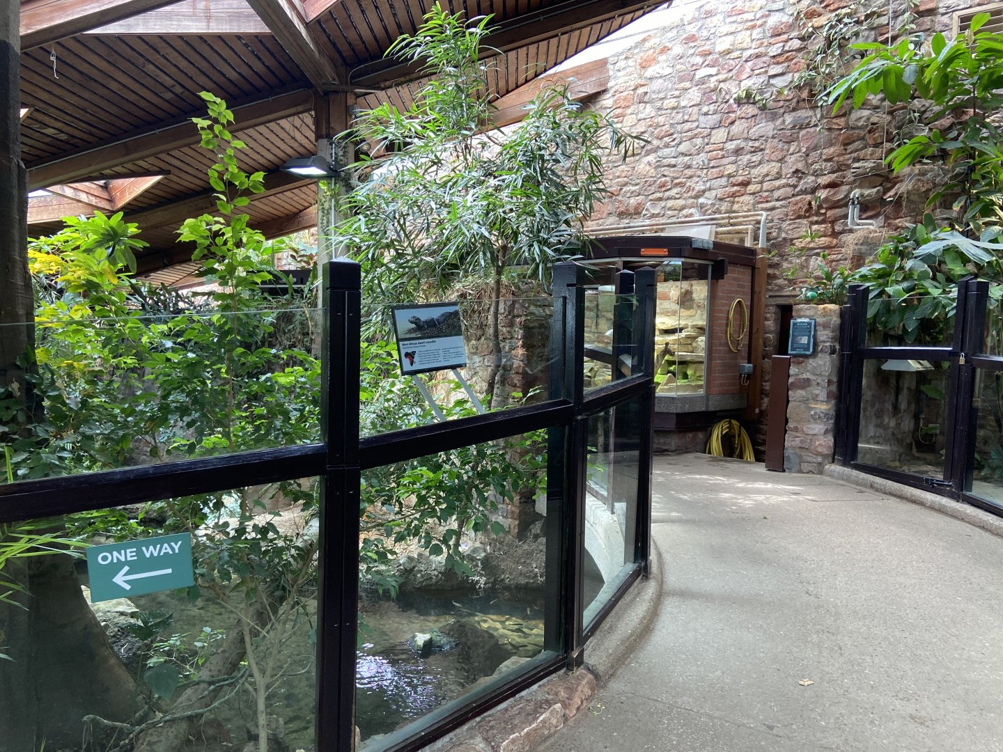 Bristol Zoo reptile house