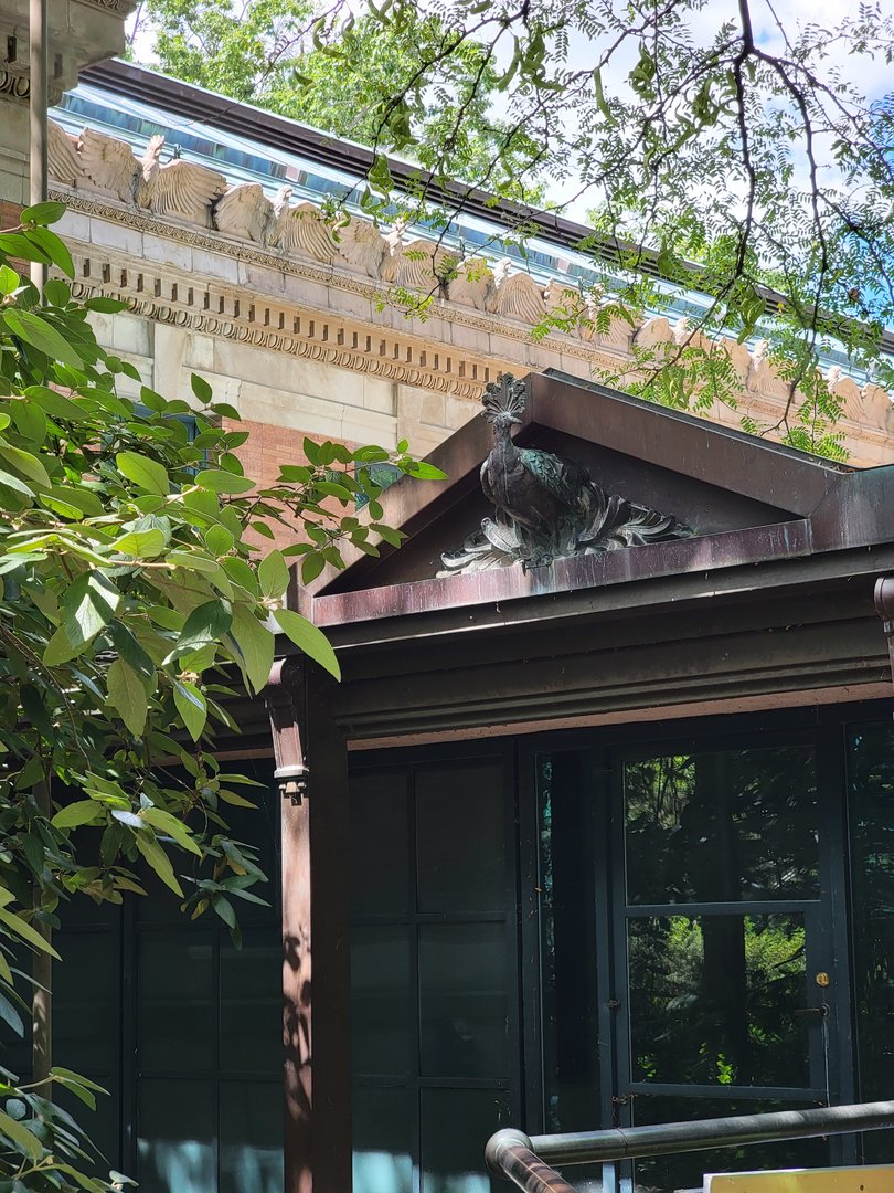 Bronx 7/22 - Astor Court - Detail on Admin West building