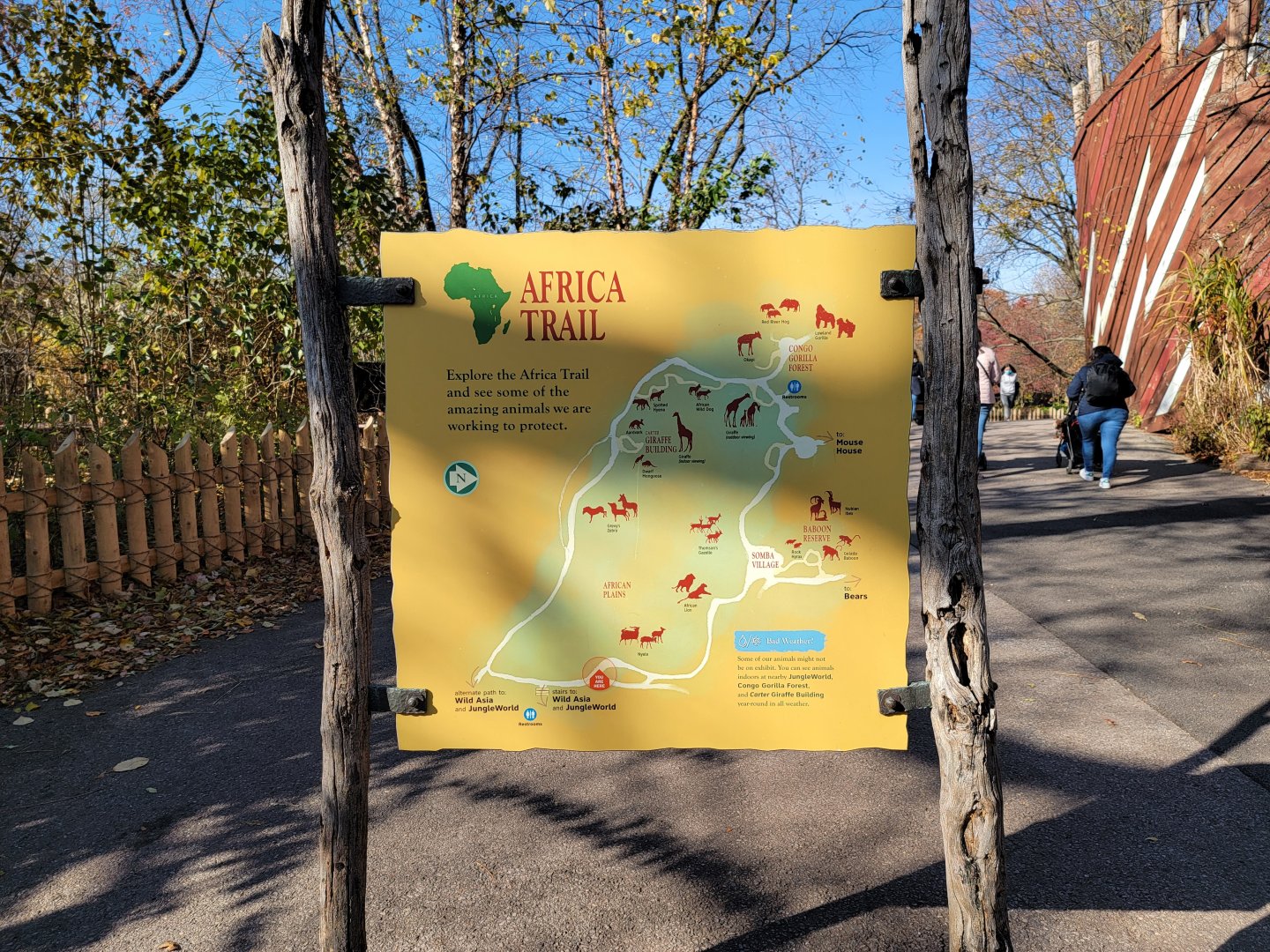 Bronx - Africa - map