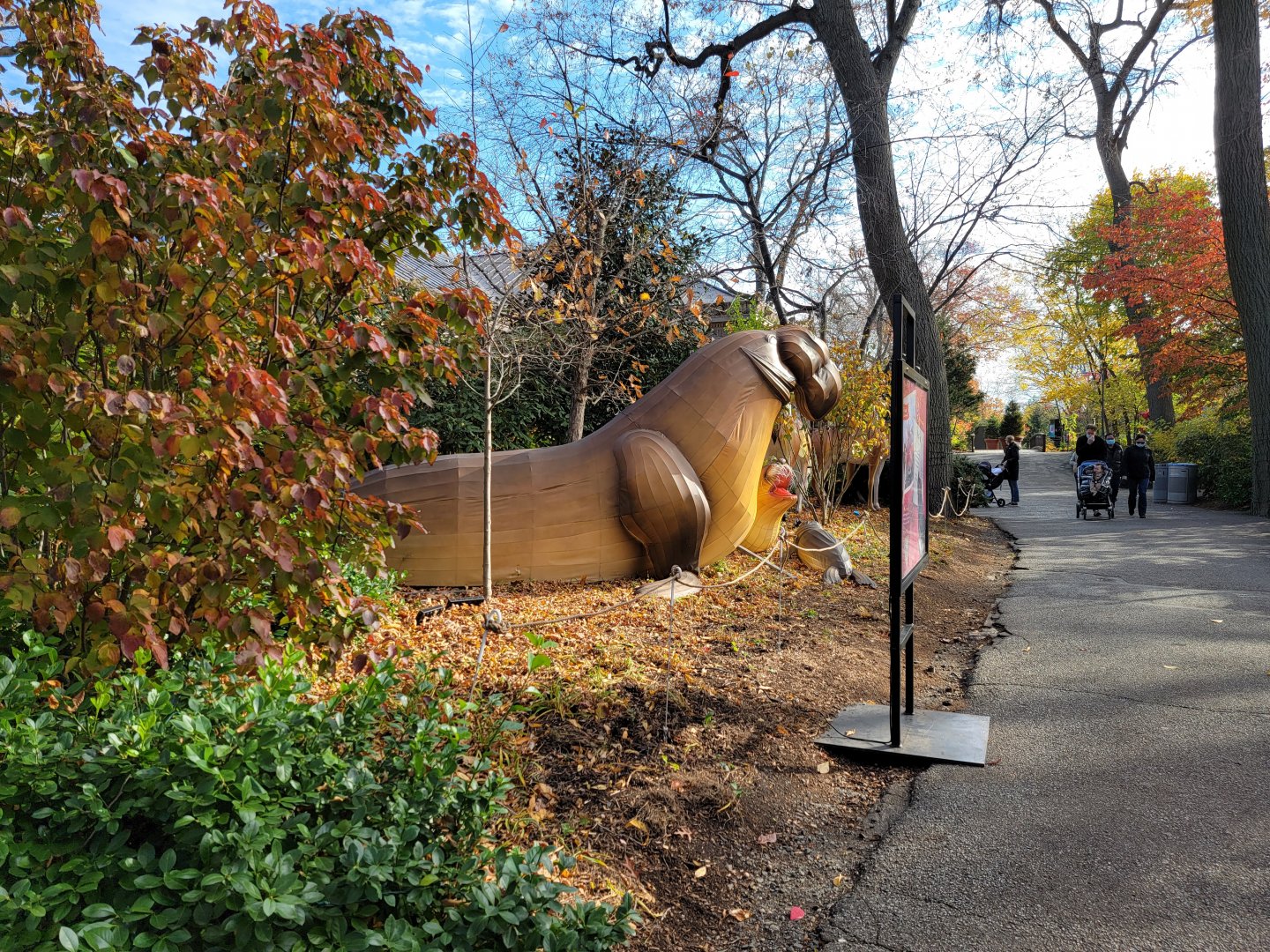 Bronx - Elephant Seal holiday lights