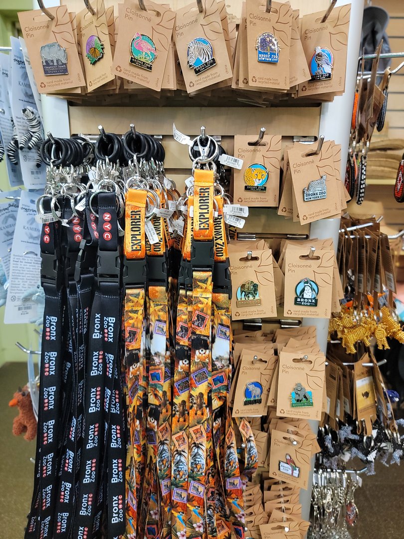 Bronx - Lots of new pins in gift shop
