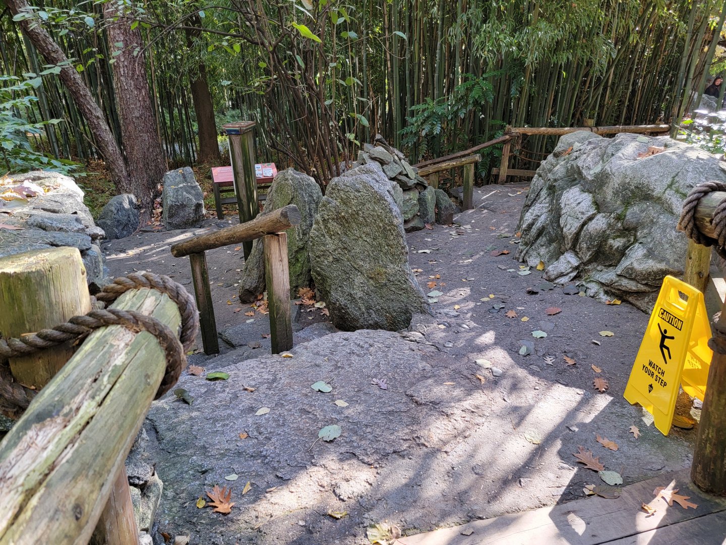 Bronx - Path between Snow Leopard exhibits