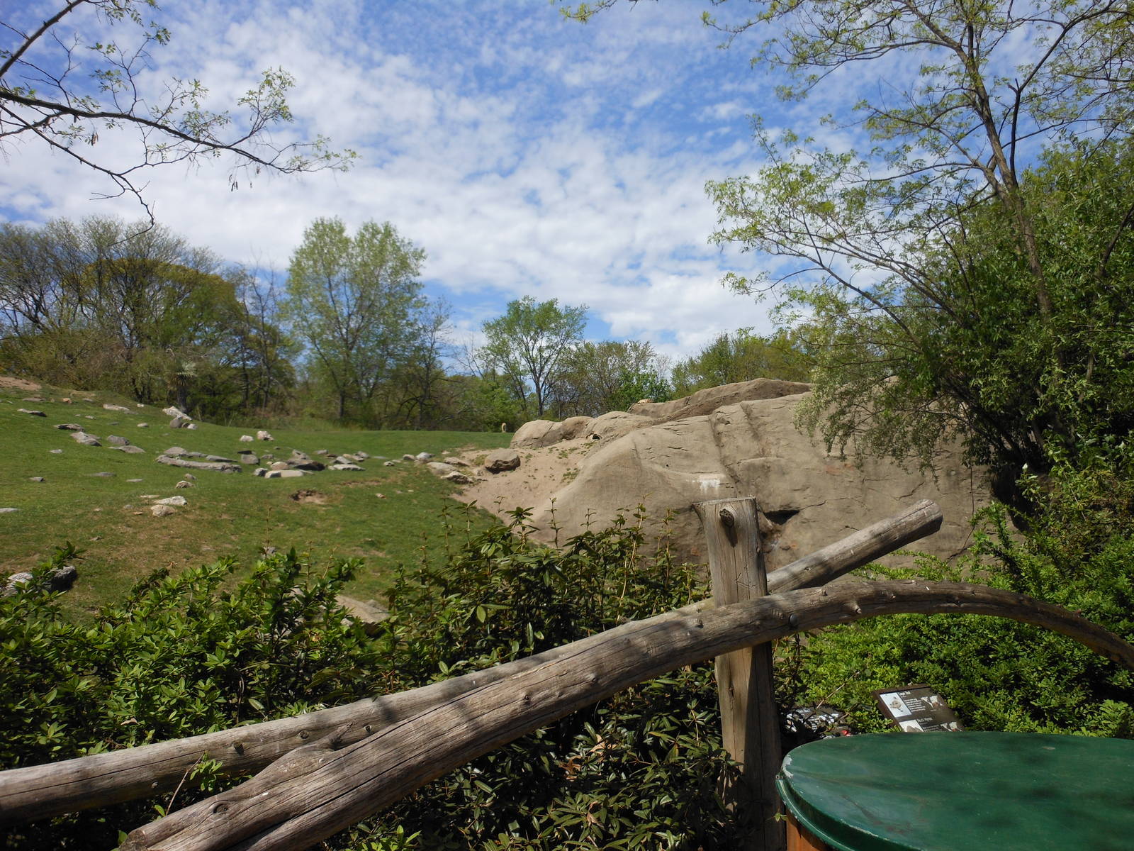Bronx Zoo- Baboon Reserve- Part 1 of Baboon Reserve Panorama