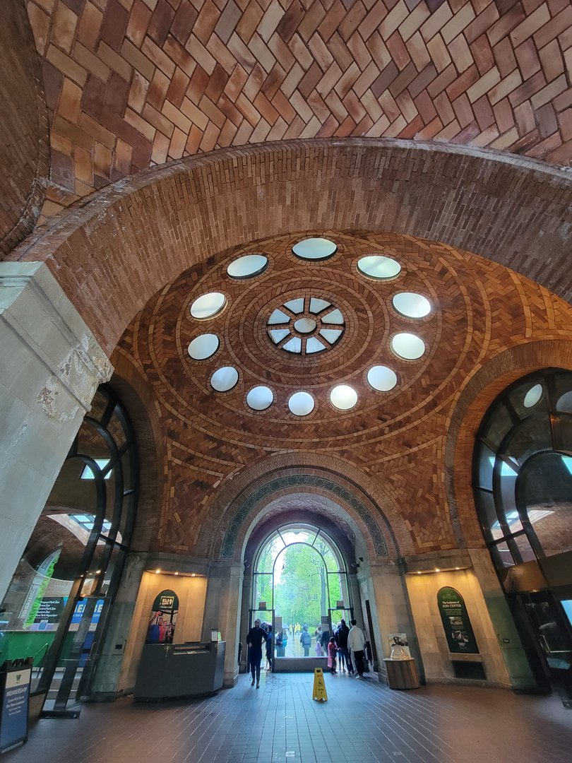 Bronx - Zoo Center, ceiling