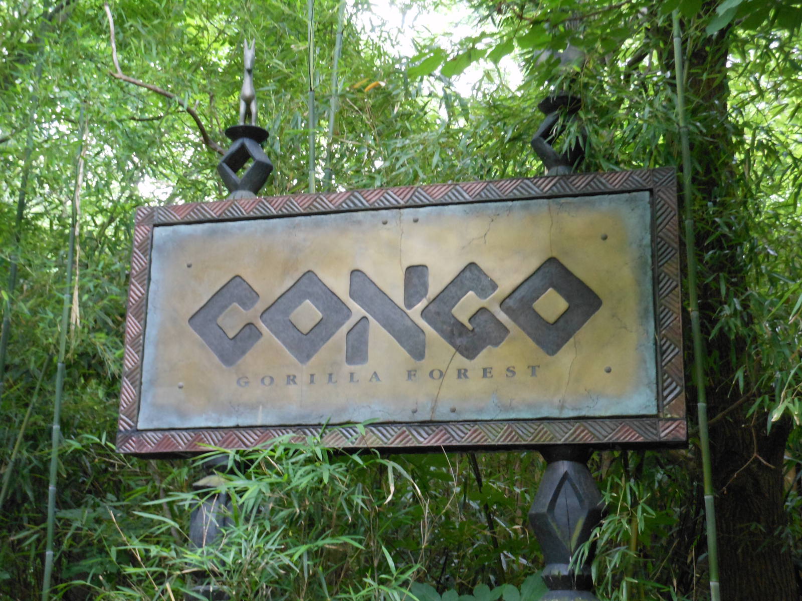 Bronx Zoo- Congo Gorilla Forest Sign