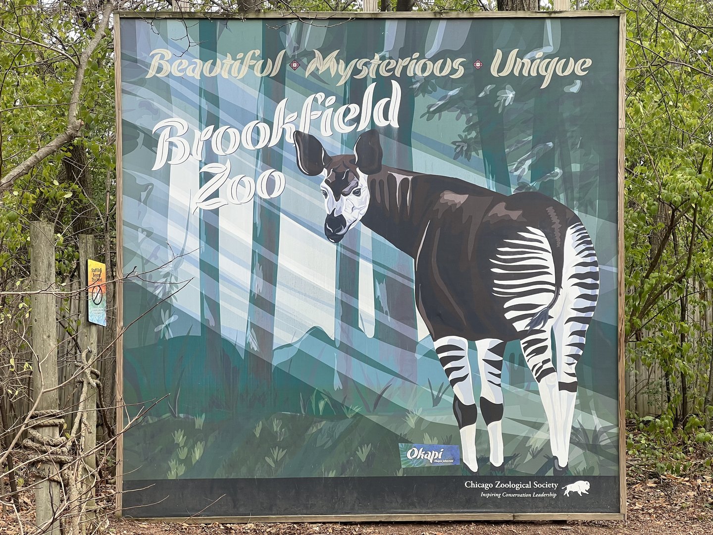 Brookfield Zoo “Vintage” Sign