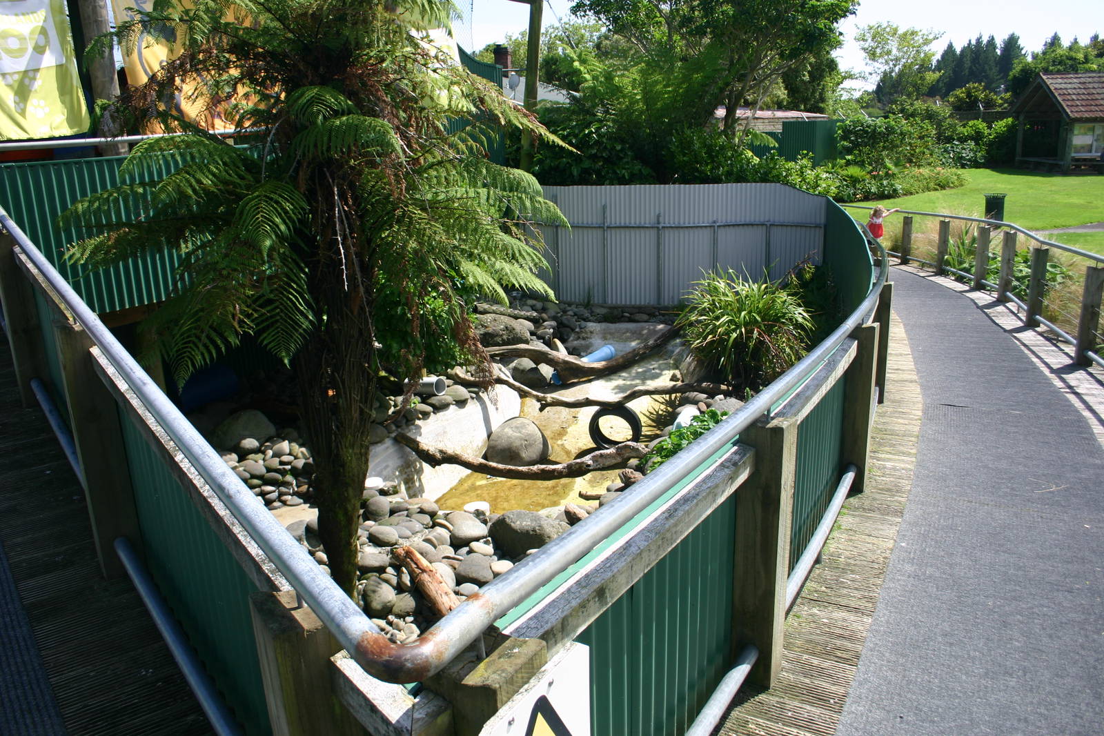 Brooklands Zoo - Asian Small-clawed Otter Exhibit
