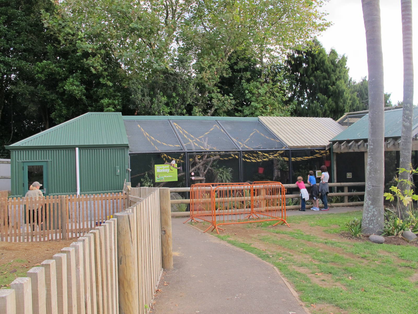 Brooklands Zoo -Bolivian Squirrel Monkey Enclosure