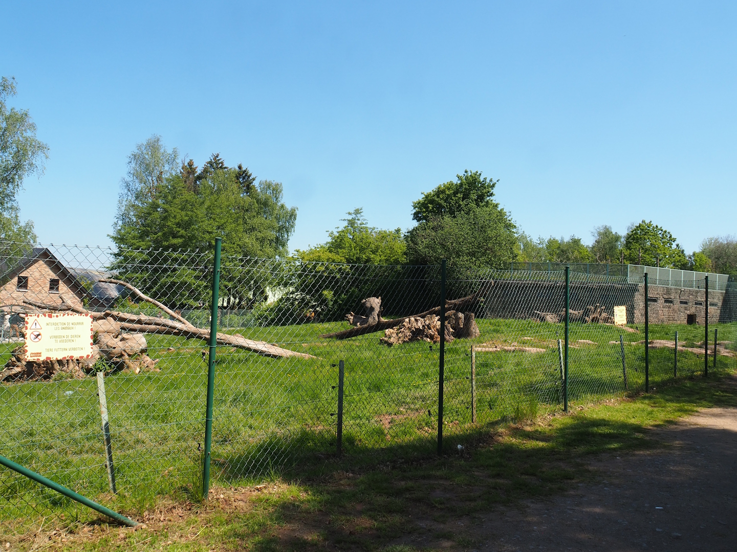 Brown bear exhibit, 2023-05-19