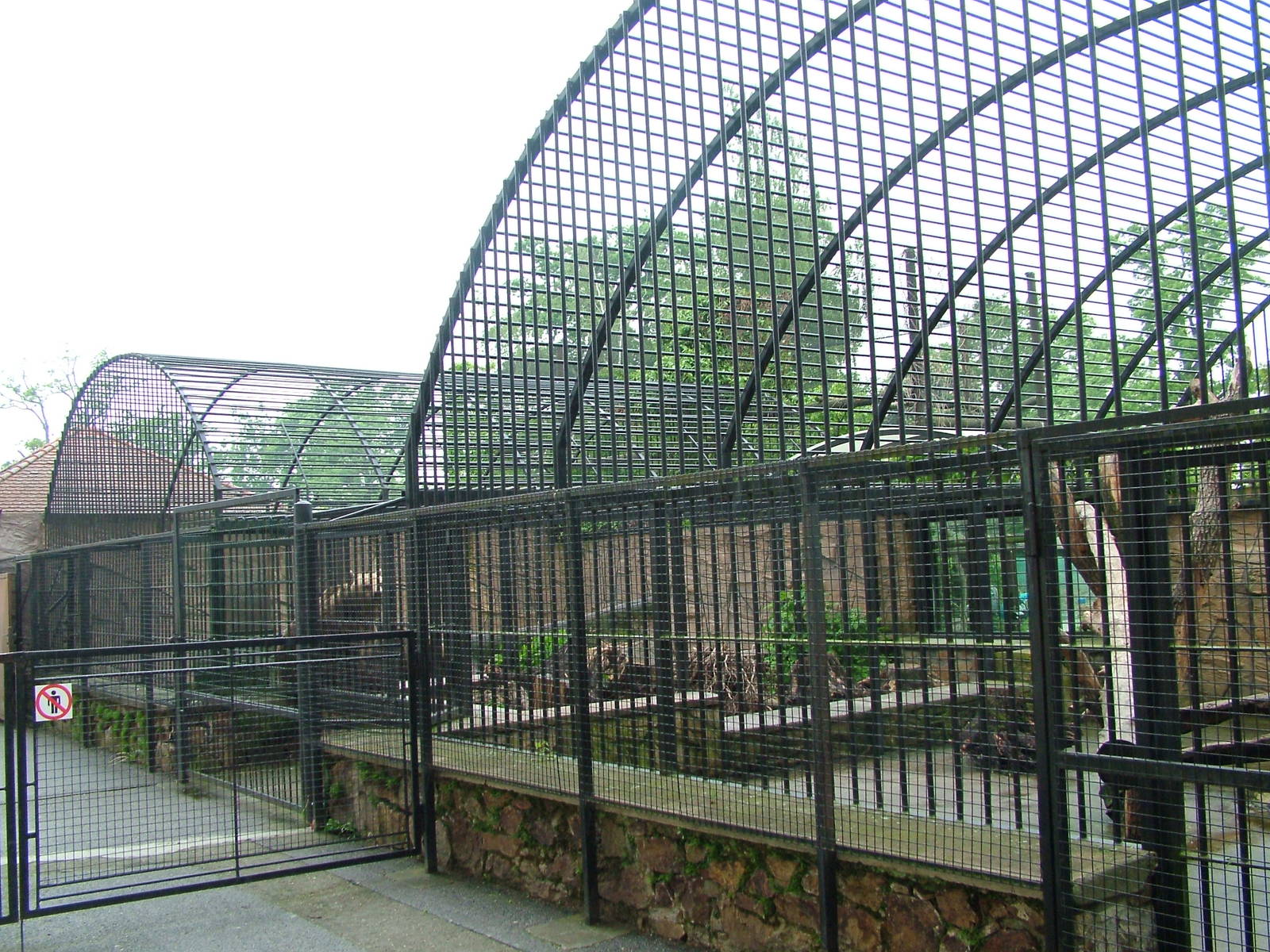 Brown Bear exhibit at Ohrada, 26/05/10