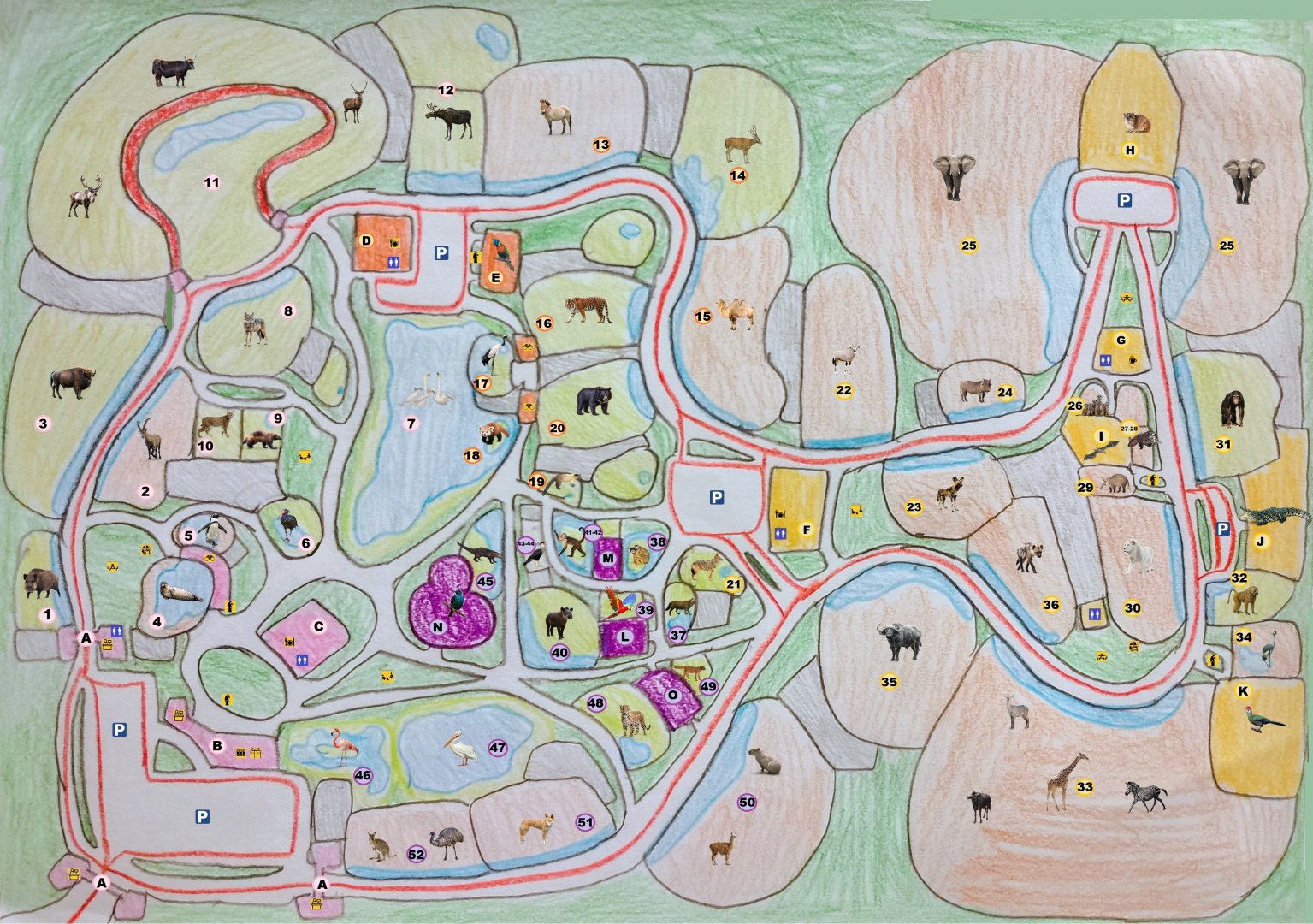 Bryn Gwyrdd Wildlife Park