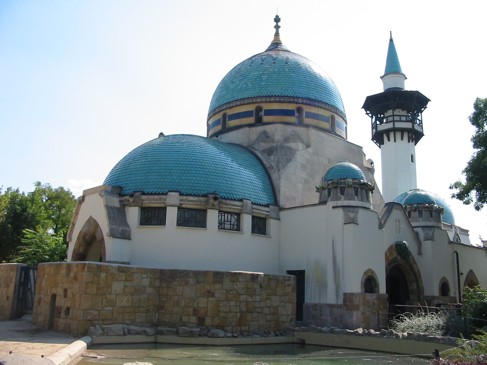 Budapest Zoo 2003 - Historic Elephant House