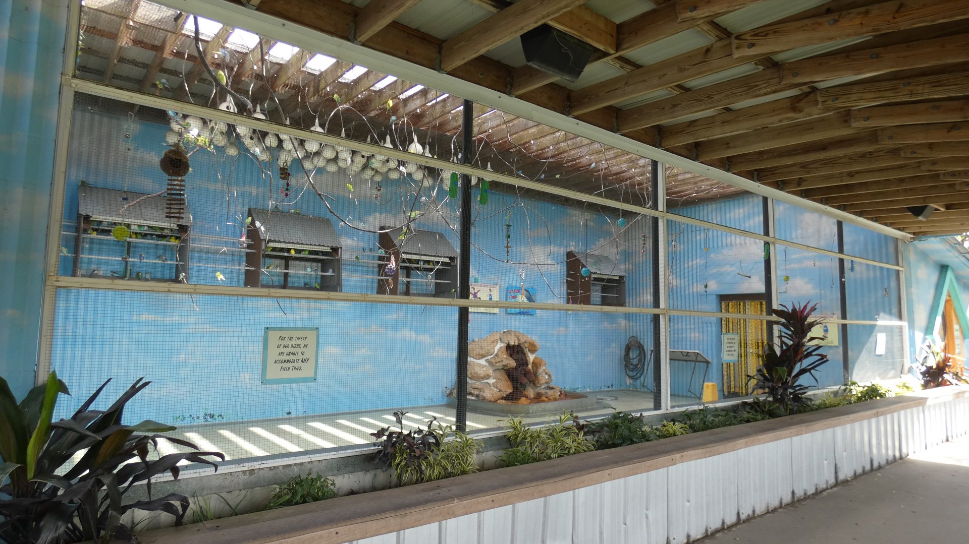 Budgerigars Aviary (Closed) - Jan. 2022