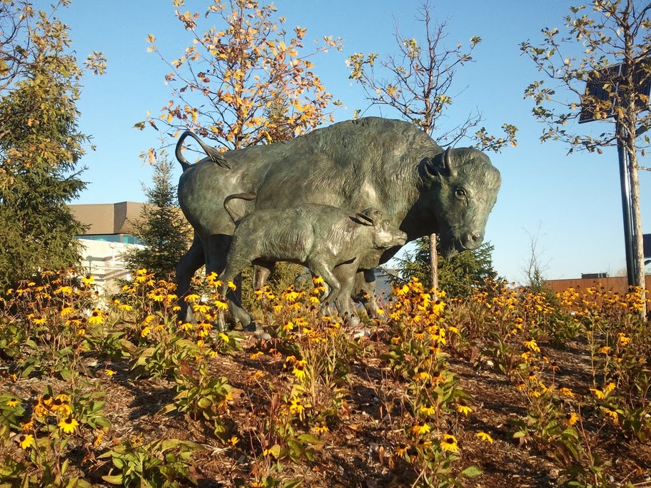 Buffalo Sculpture