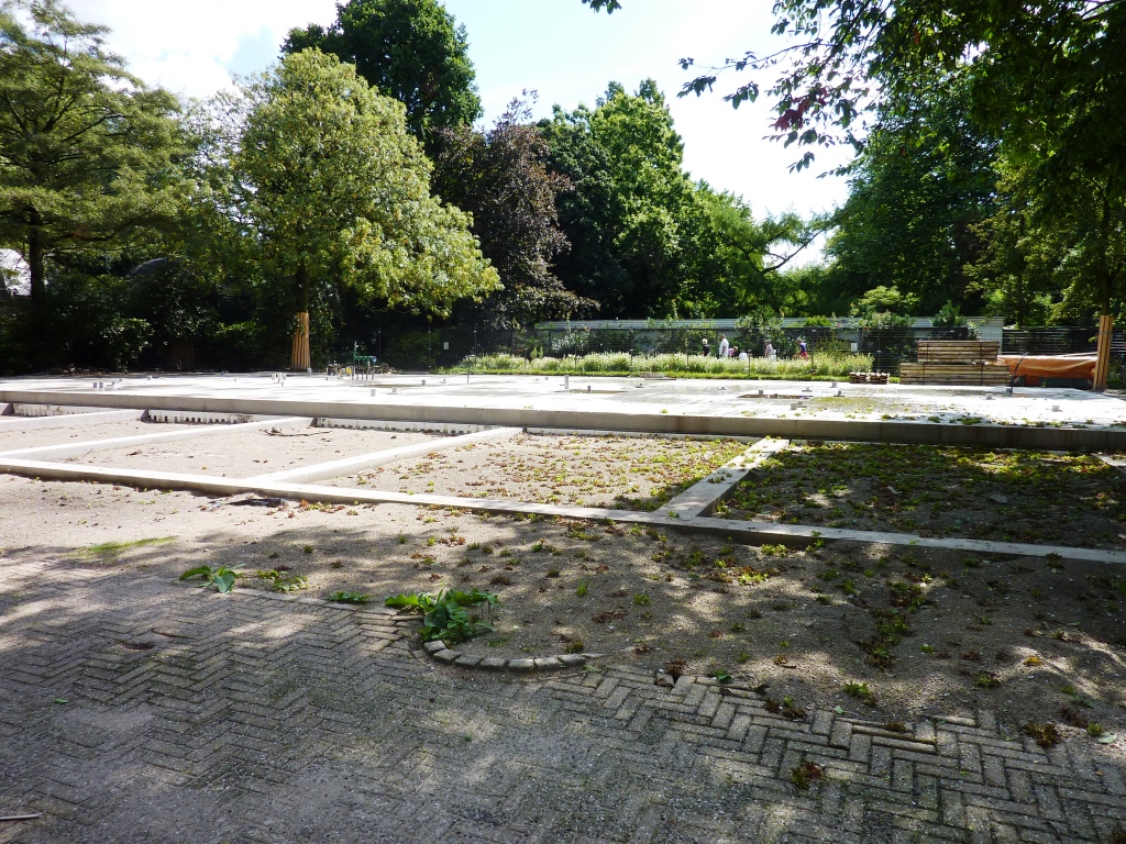 Building a new aviary Artis August 2010