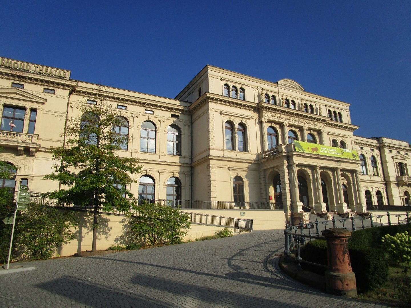 Building at Entrance