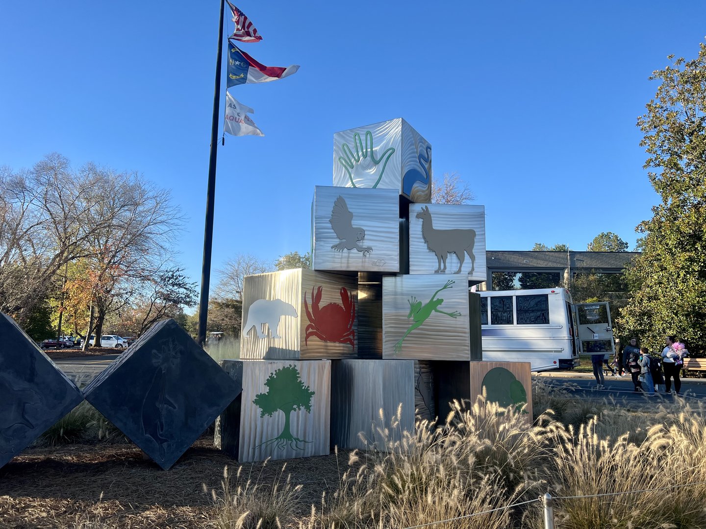 Building Blocks at North America Entrance