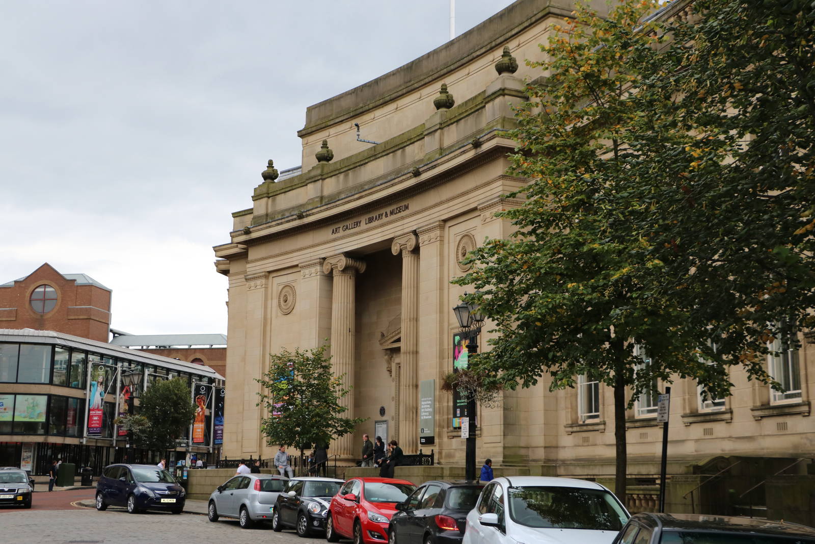 Building exterior - Bolton Museum and library, September 2015