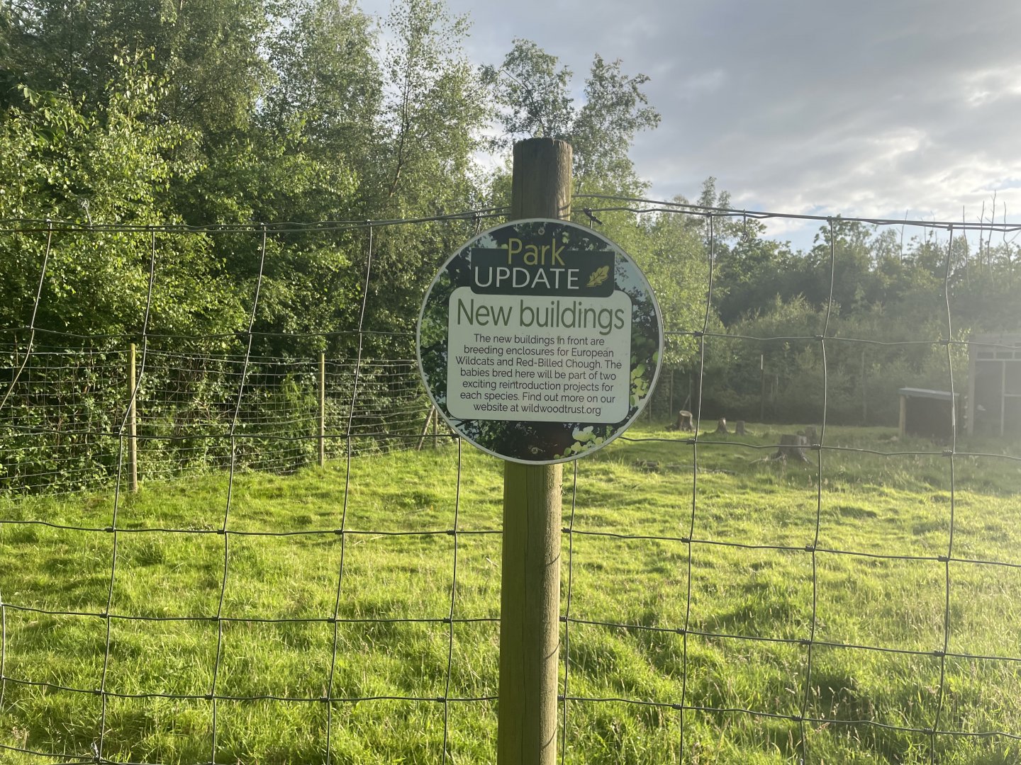 Building Signage for Breeding Aviaries