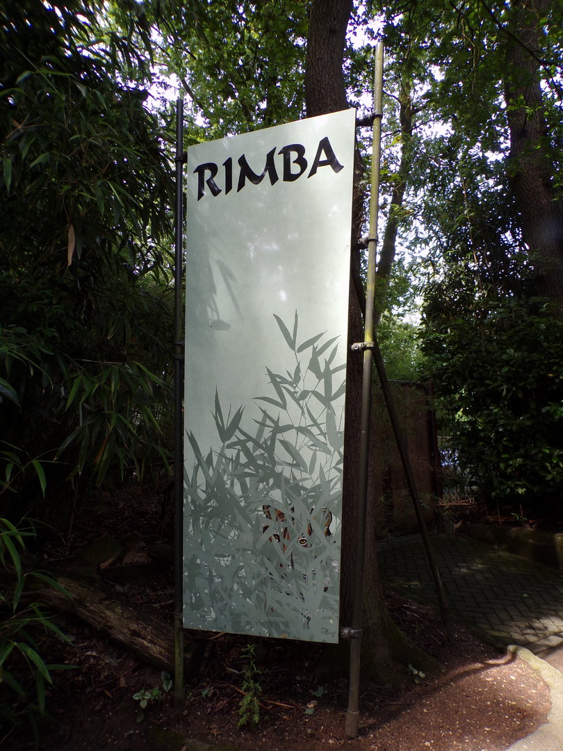 Burgers Rimba entrance sign 6.7.23