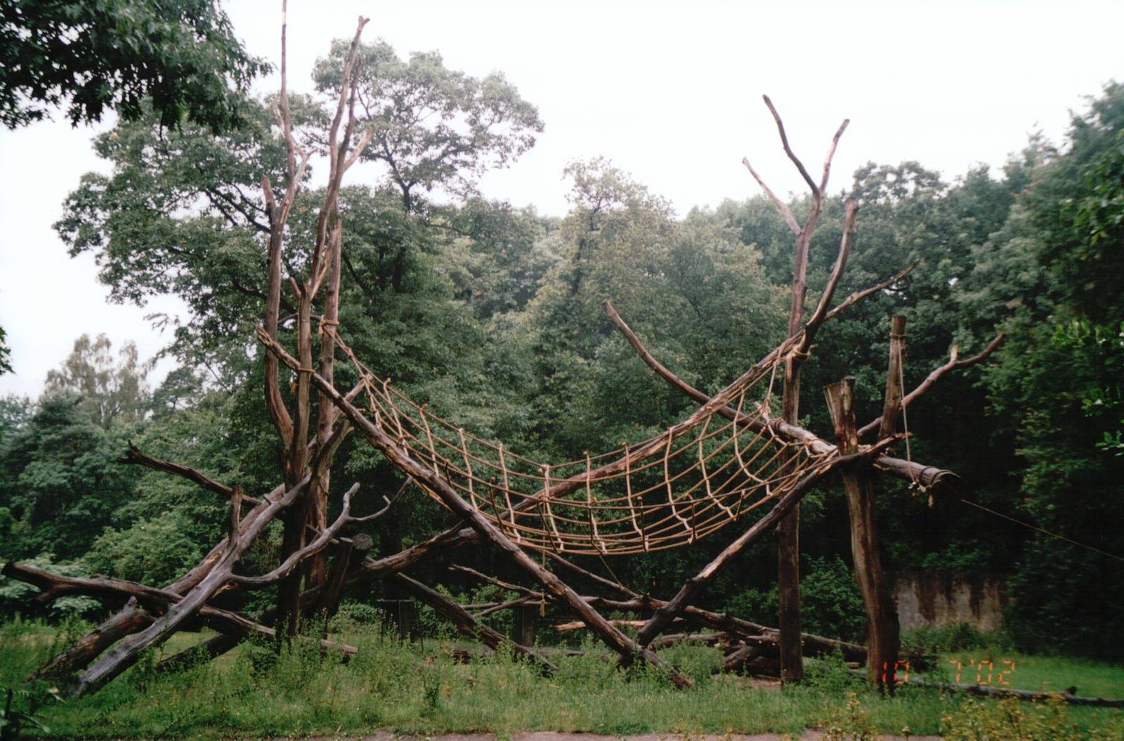 Burgers Zoo 2002 - Either the Gorilla or Chimpanzee outdoor exhibit