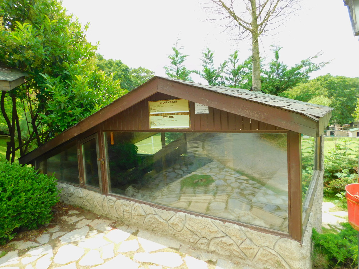 Burmese Python enclosure