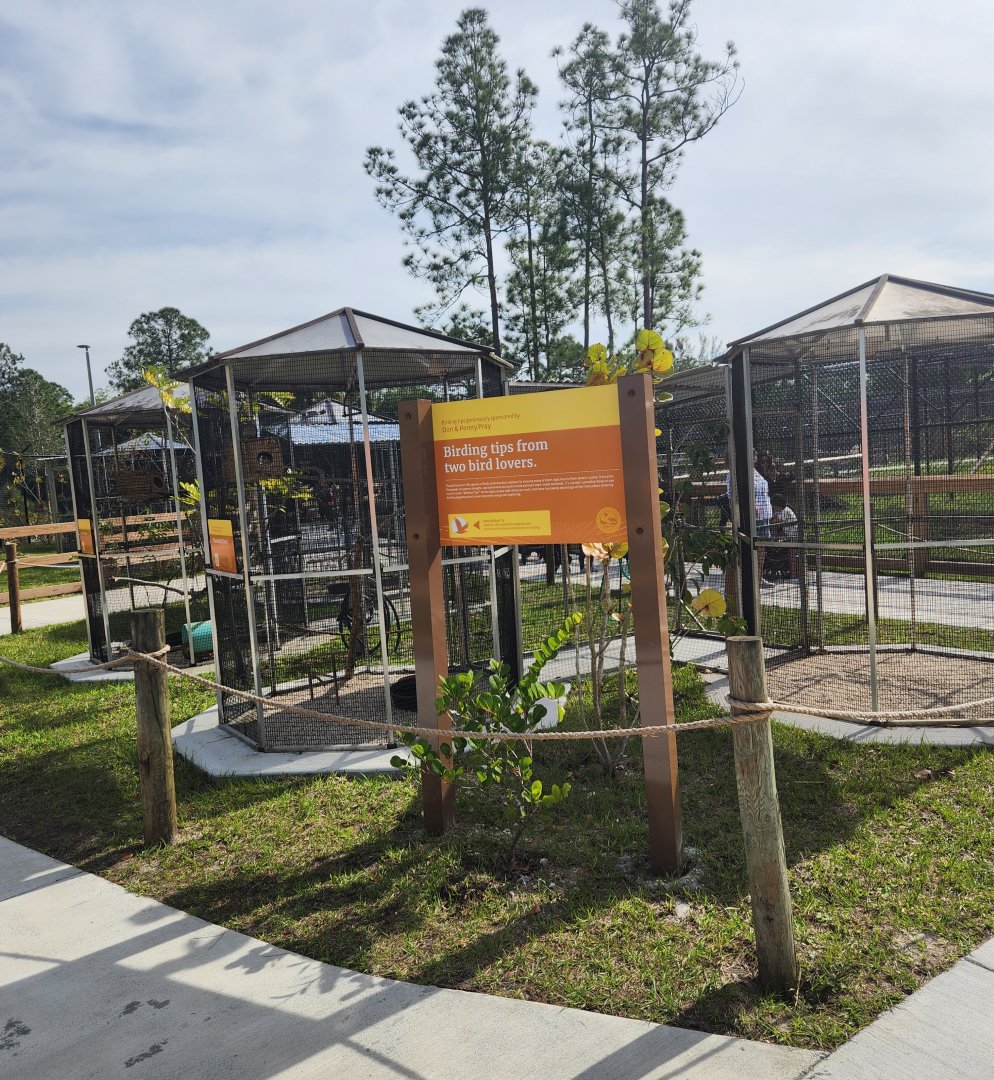 Busch Wildlife (new location) - Small bird exhibits