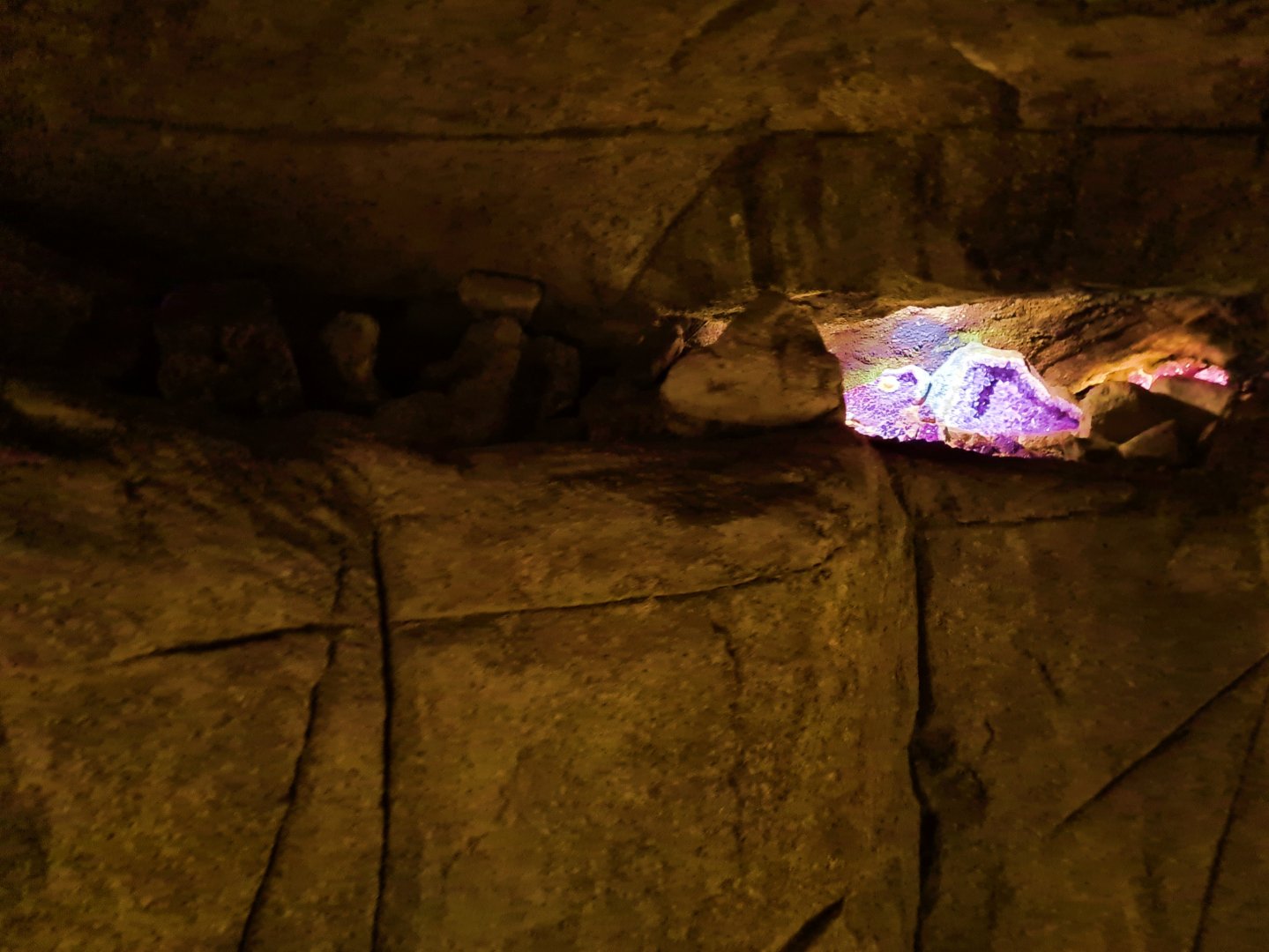 Bush/Desert tunnel - Amethyst display