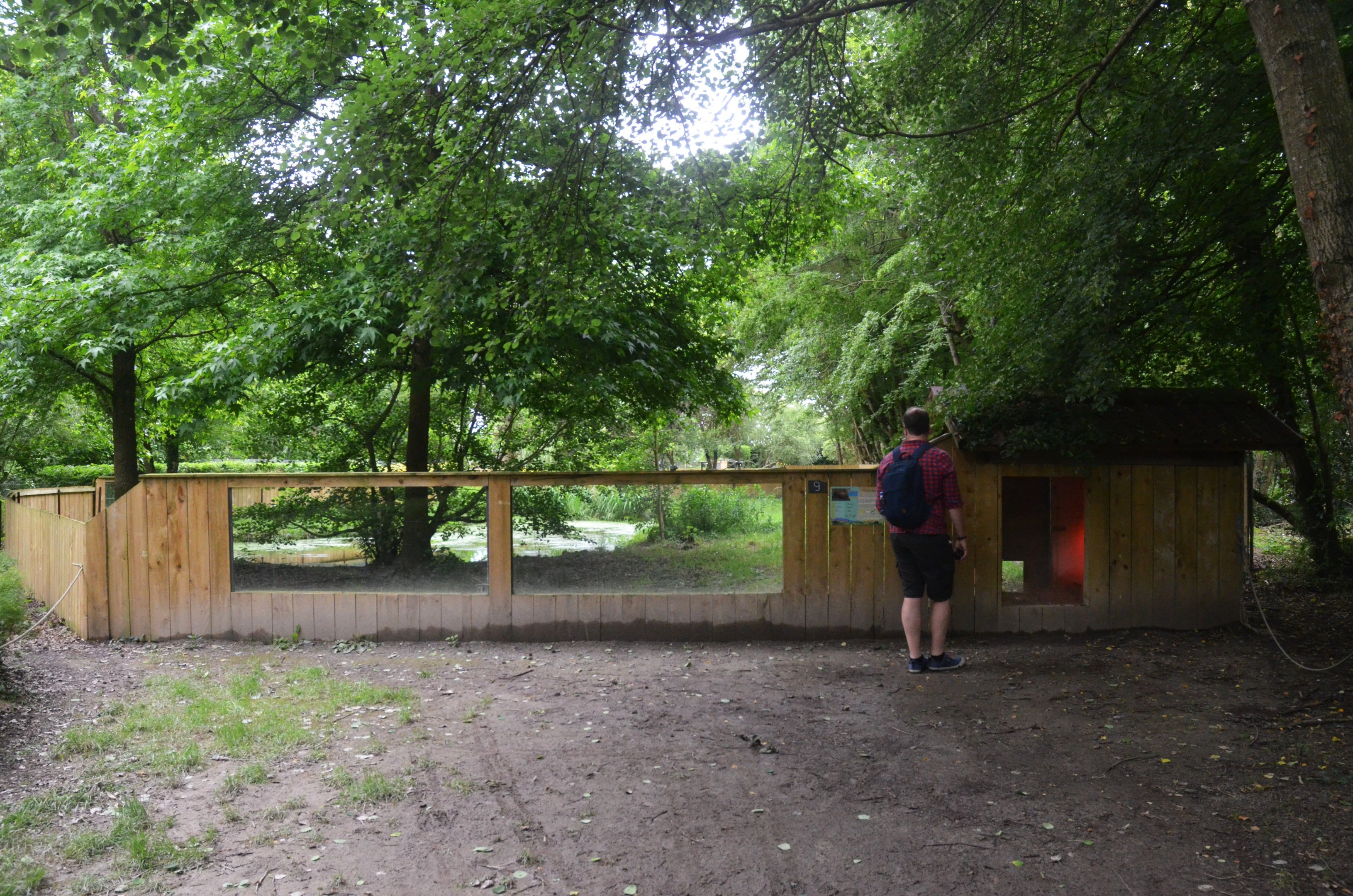 Bush Dog Enclosure at Spaycific'Zoo, 13/06/18