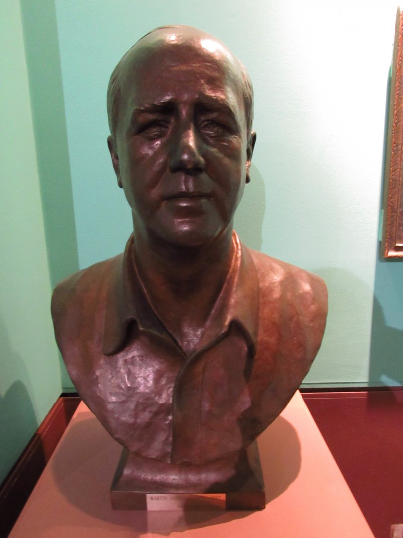 Bust Of Martin Johnson