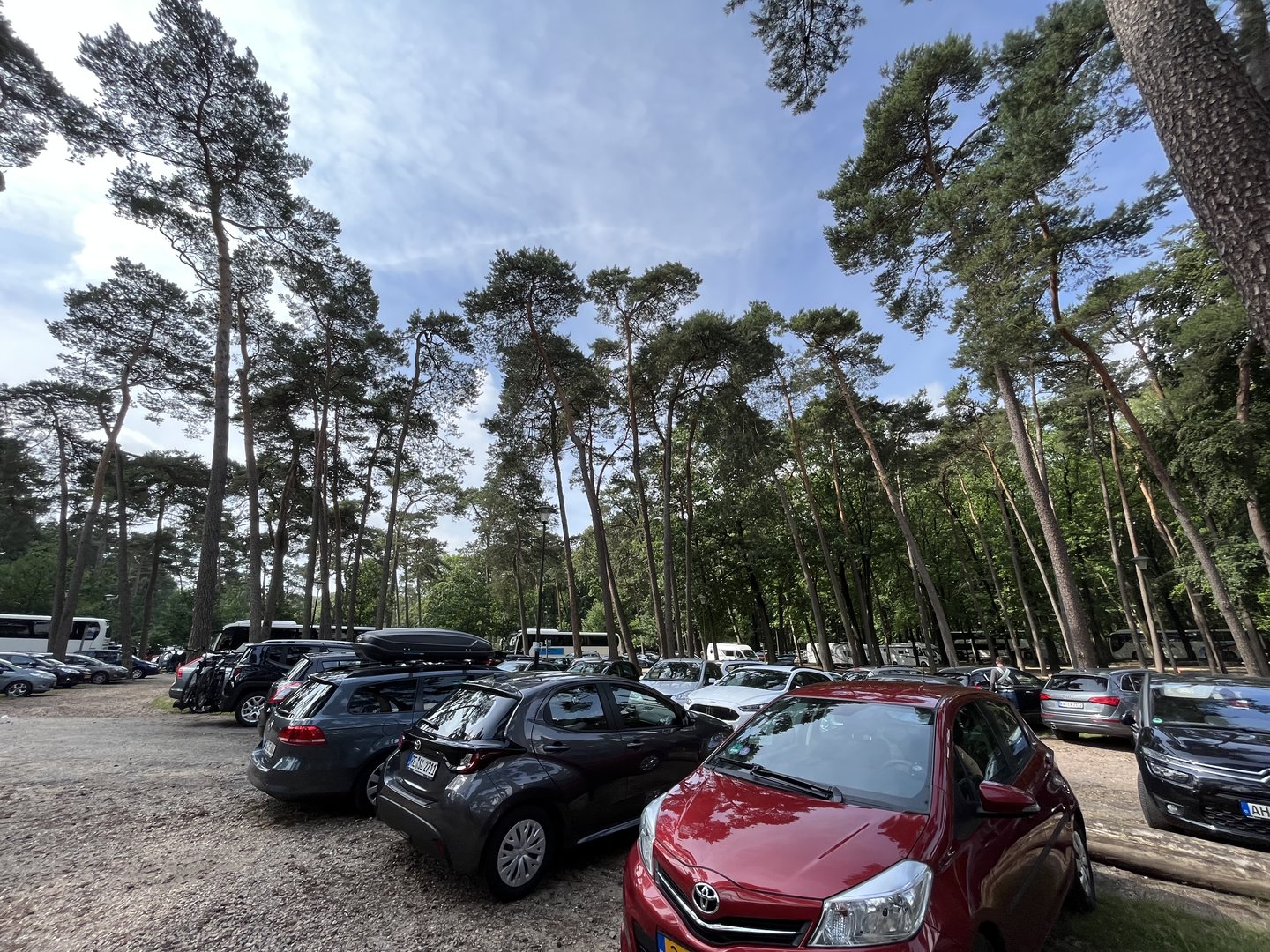 Busy car park 6.7.23