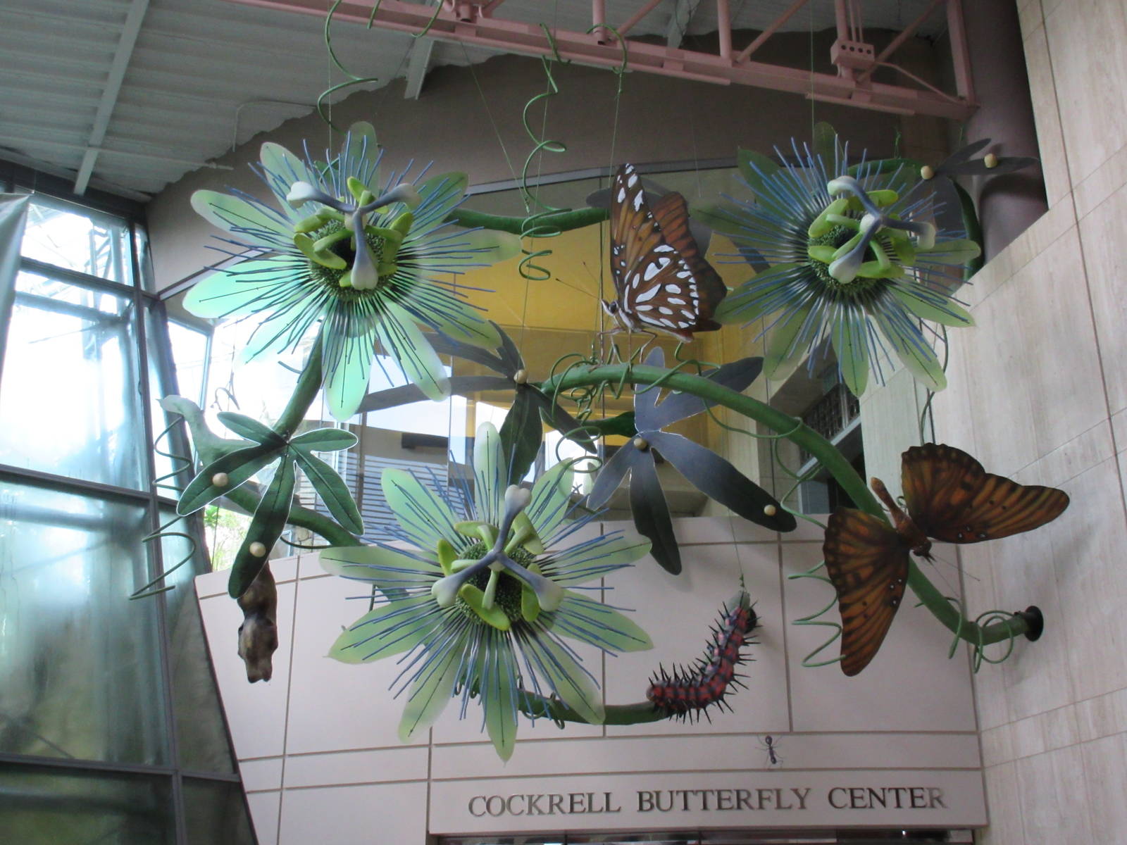 Butterfly Center - Entrance Statues
