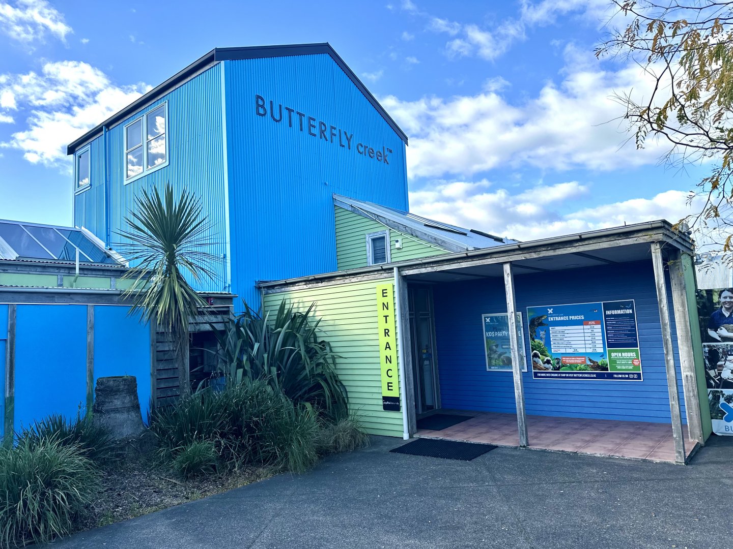 Butterfly Creek - Entrance