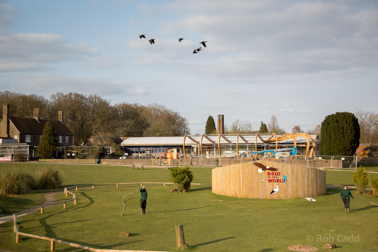 Butterfly / crocodile exhibit : Whipsnade : 14 Mar 2015