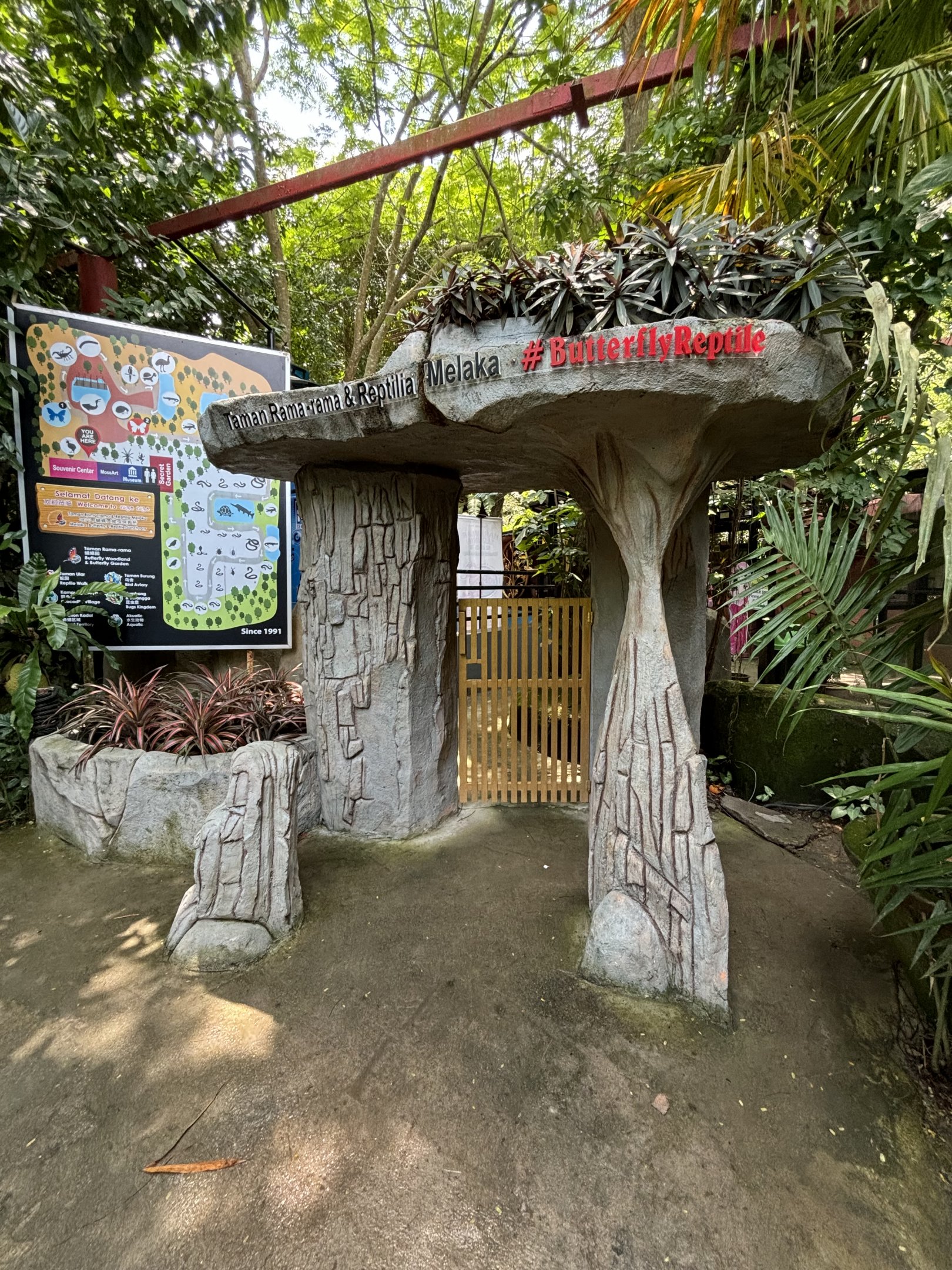 Butterfly Entrance Zone