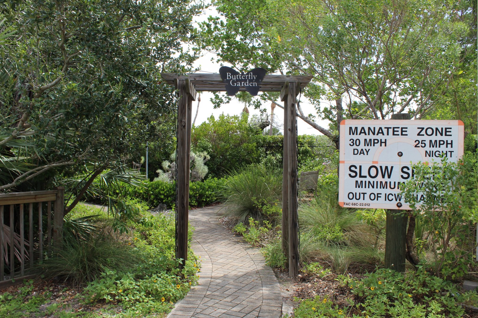 Butterfly Garden Entrance
