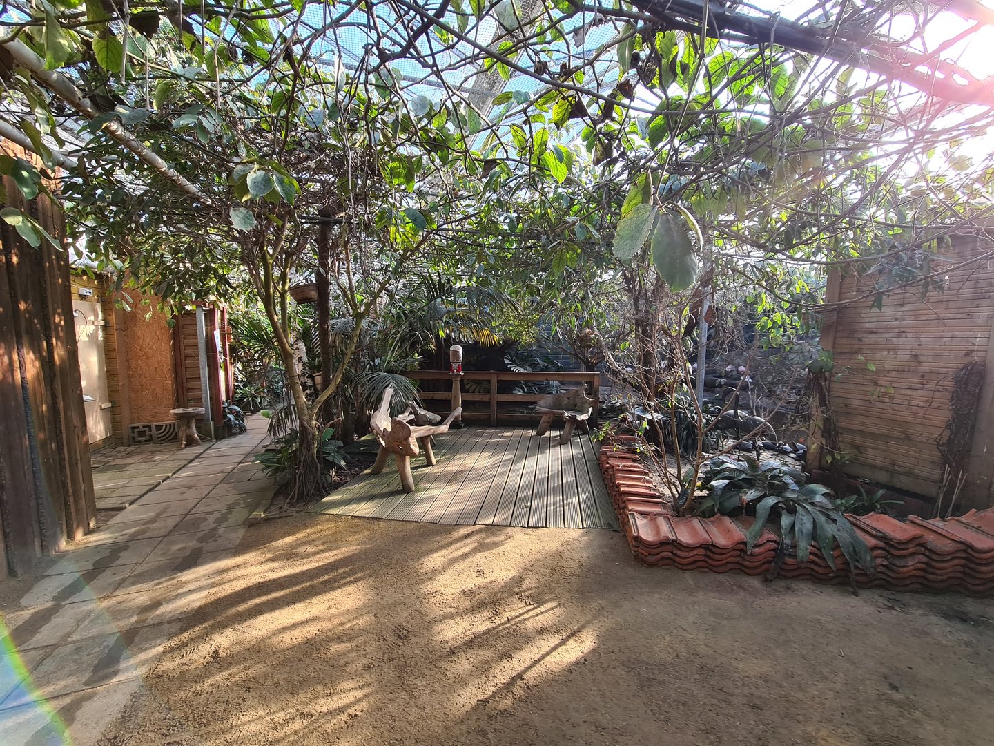 Butterfly hall - Sitting place