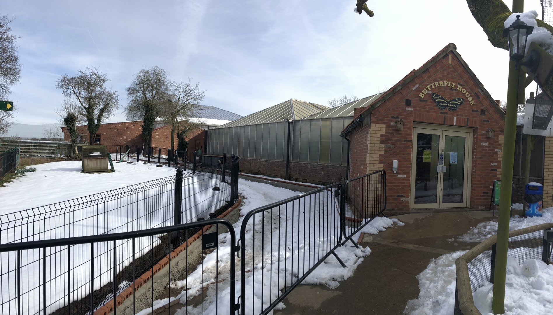 Butterfly House Exterior at Tropical Butterfly House (March 2023)