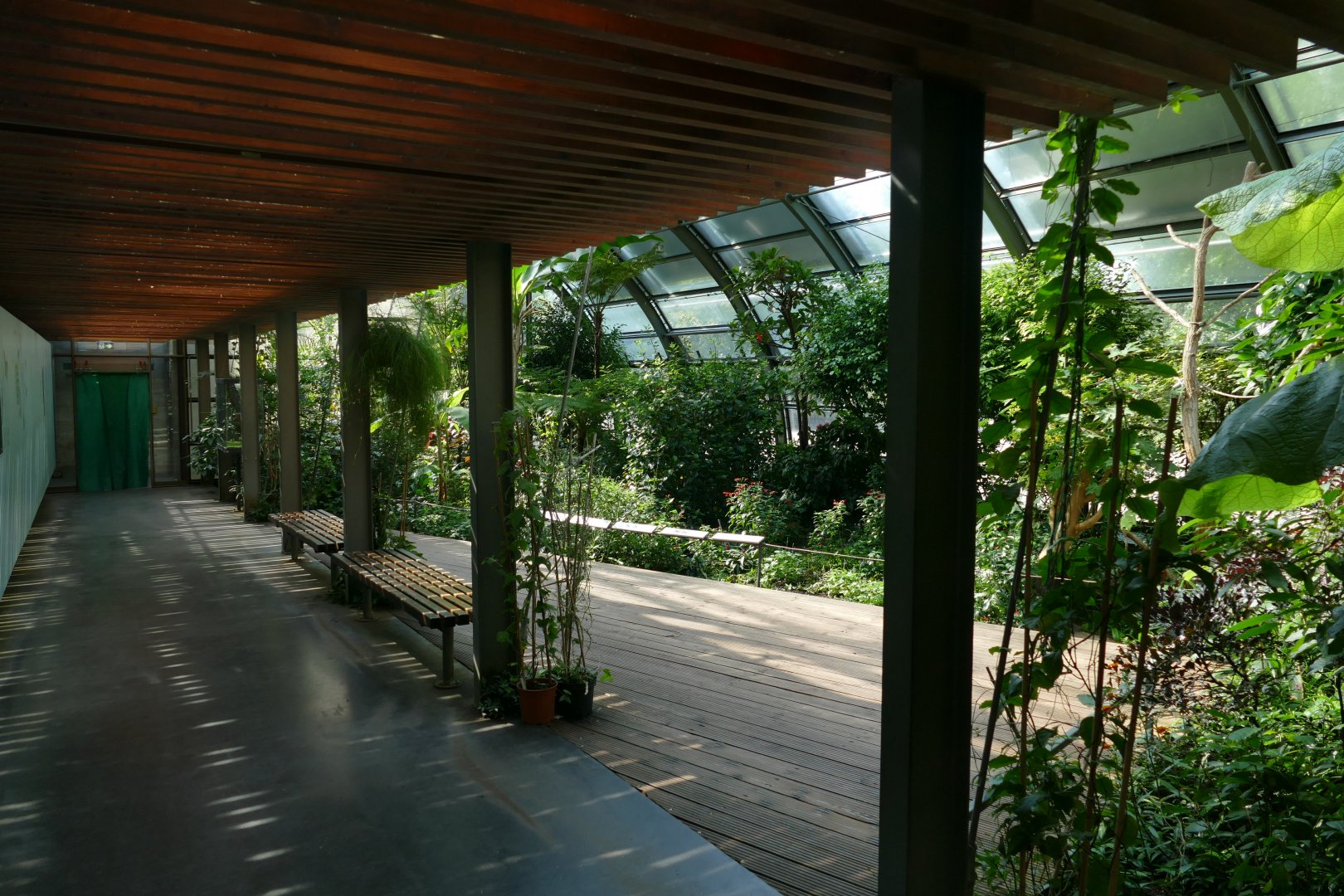 Butterfly House situated within the Insectarium