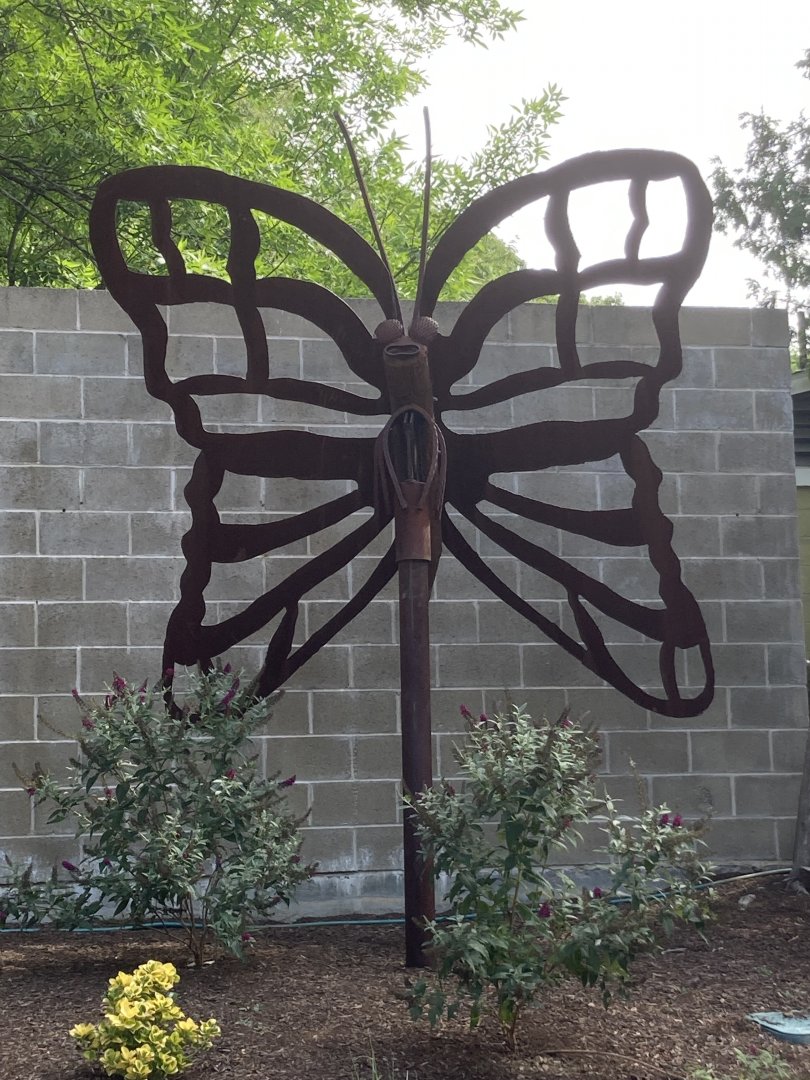 Butterfly Sculpture