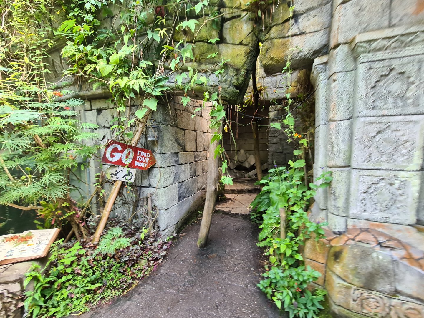 Butterfly temple - Start of adventure path