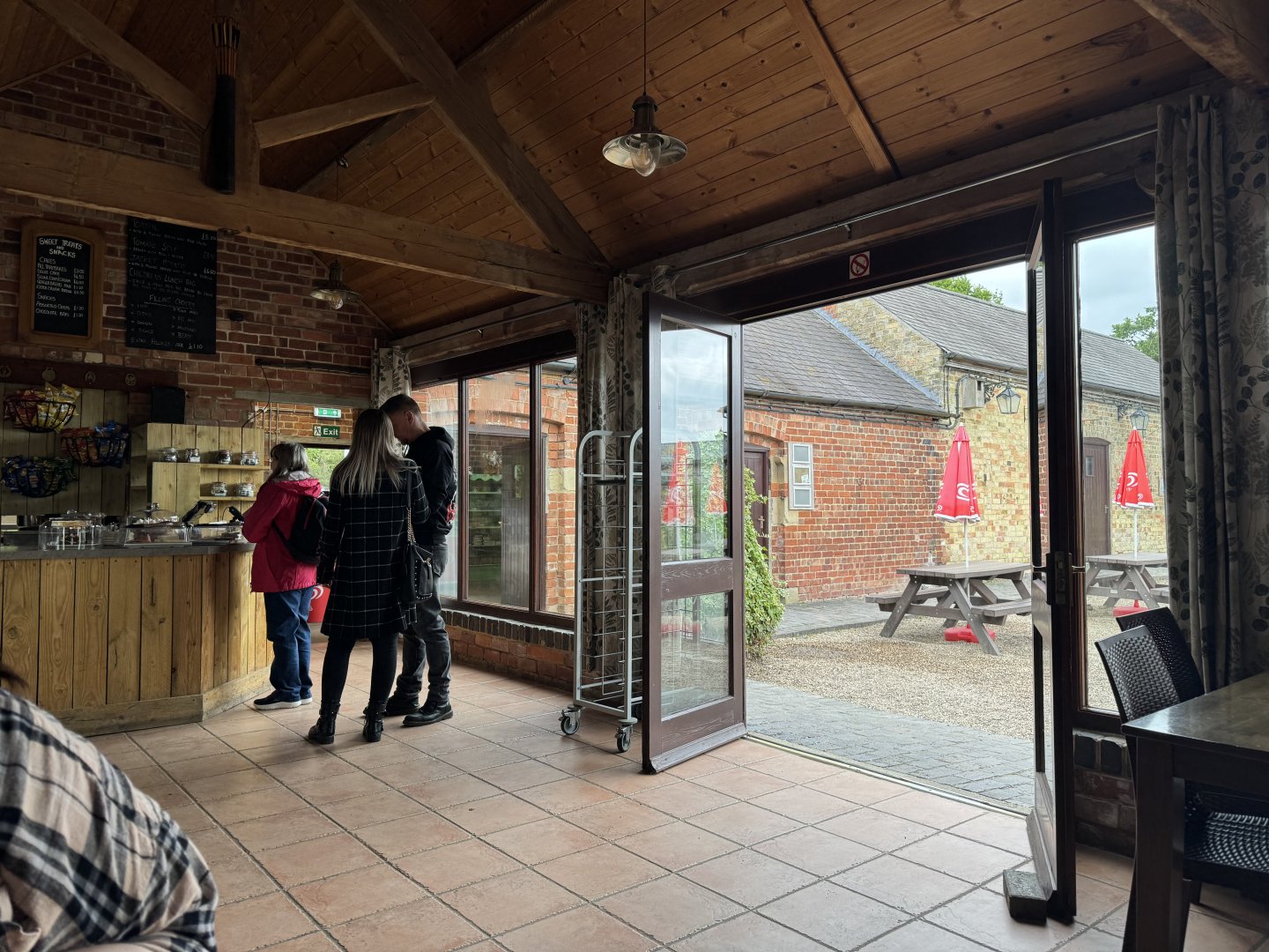 Cafe Interior at Woodside Wildlife Park (May 2024)